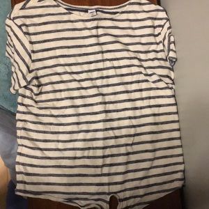 Medium striped t shirt.